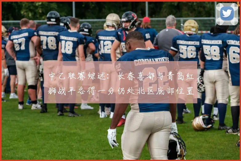 中乙联赛综述：长春喜都与青岛红狮战平各得一分仍处北区底部位置
